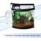 Show in main carousel: Aqueon LED MiniBow SmartClean Fish Aquarium Kit, Black + Galapagos Aquarium Sea Glass slide 5 of 6
