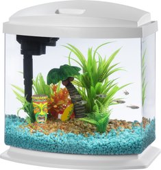 Aqueon LED MiniBow SmartClean Fish Aquarium Kit, White, 2.5-gal slide 2 of 9