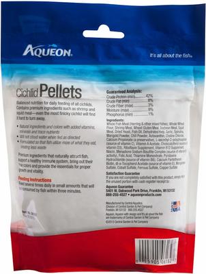 Show full view: Aqueon Cichlid Pellet Food, Medium, 4-oz jar slide 3 of 6