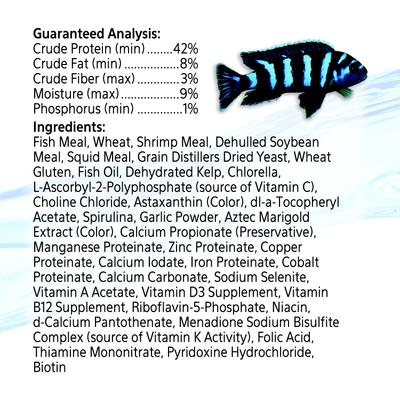 Show full view: Aqueon Mini Cichlid Pellet Fish Food, 8.5-oz bag slide 5 of 10