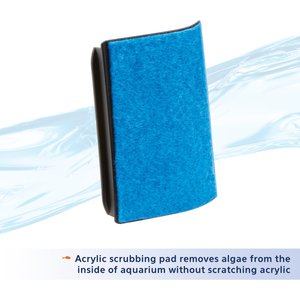 Aqueon MiniBow Aquarium Algae Cleaning Magnet