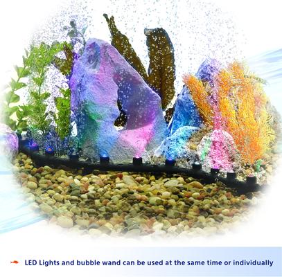 Show full view: Aqueon Multi-Color Flexible LED Bubble Wand Aquarium Light, 14-in slide 6 of 9