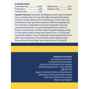 Aqueon Nutrinsect Fish-Free Fish Food Betta Pellets, 1.41-oz