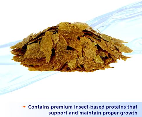 Show full view: Aqueon Nutrinsect Fish-Free Fish Food Goldfish Flakes, 1.59-oz slide 3 of 9