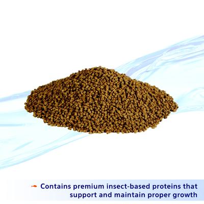 Show full view: Aqueon Nutrinsect Fish-Free Fish Food Tropical Pellets, 1.76-oz slide 3 of 9