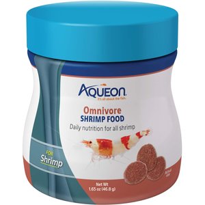 Aqueon Omnivore Shrimp Food, 1.6-oz bottle