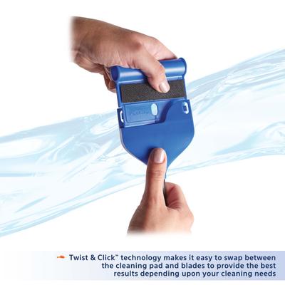 Show full view: Aqueon ProScraper 3.0 Foam Cleaning Pad with Twist & Click Head slide 6 of 9