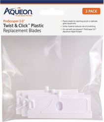 Aqueon ProScraper 3.0 Twist & Click Plastic Replacement Blades
