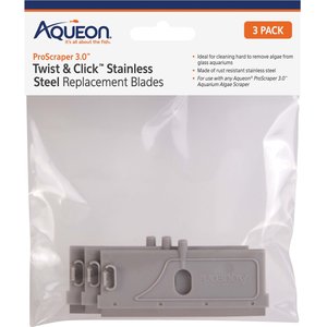 Aqueon ProScraper 3.0 Twist & Click Stainless Steel Replacement Blades
