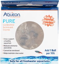 Aqueon PURE Bacteria Supplement, 10-gal, 24 count