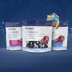 Aqueon PURE Betta Beads Aquarium Water Care, 8.8-oz bag, Pink slide 2 of 9
