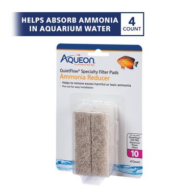 Show full view: Aqueon QuietFlow 10 Ammonia Reducing Specialty Filter Pad, 4 count slide 2 of 10