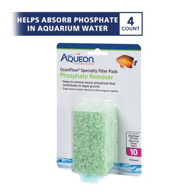Show full view: Aqueon QuietFlow 10 Phosphate Reducing Specialty Filter Pad, 4 count slide 4 of 9
