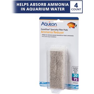 Aqueon QuietFlow 20/75 Ammonia Reducing Specialty Filter Pad
