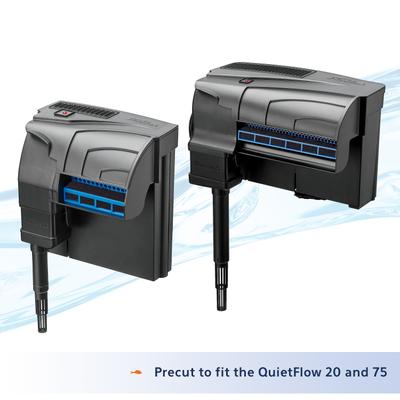 Show full view: Aqueon QuietFlow 20/75 Carbon Reducing Specialty Aquarium Filter Pads, 2 count slide 5 of 7