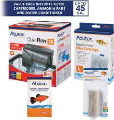 Aqueon QuietFlow 30 Series Aquarium Filter Kit slide 2 of 8