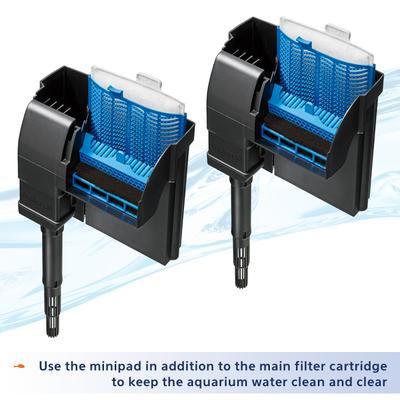 Show full view: Aqueon QuietFlow 30/50 Carbon Reducing Specialty Aquarium Filter Pads slide 3 of 9