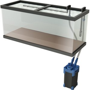 Aqueon QuietFlow Canister Filter, Up to 55-gal
