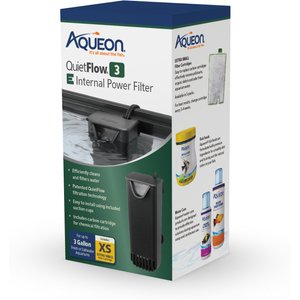 Aqueon Quietflow E Internal Power Filter, 3-gal