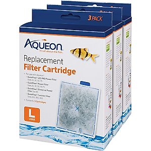 Aqueon QuietFlow Large Replacement Filter Cartridges, 9 count