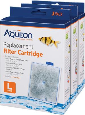 Show full view: Aqueon QuietFlow Large Replacement Filter Cartridges, 9 count slide 8 of 11