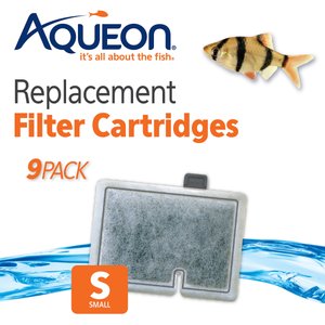 Aqueon QuietFlow Small Replacement Filter Cartridges, 9 count