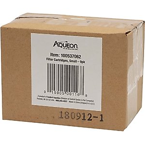 Aqueon QuietFlow Small Replacement Filter Cartridges, 9 count