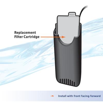 Show full view: Aqueon QuietFlow X-Small Filter Cartridge, 3 Pack slide 7 of 11