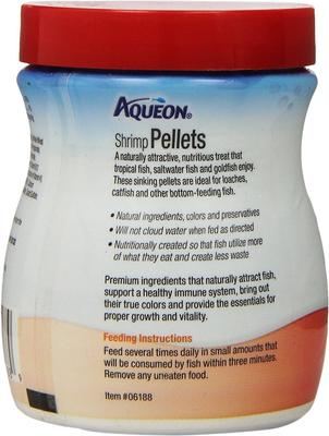 Show full view: Aqueon Shrimp Pellets Fish Food, 3.25-oz jar. slide 2 of 11