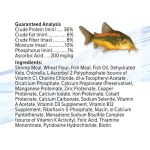 Aqueon Shrimp Pellets Fish Food, 3.25-oz jar.