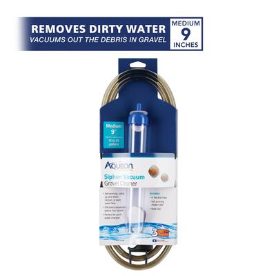 Show full view: Aqueon Siphon Vacuum Aquarium Gravel Cleaner, Medium, 9-in slide 2 of 12
