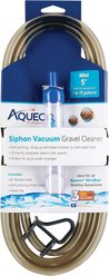 Aqueon Siphon Vacuum Aquarium Gravel Cleaner, Mini, 5-in