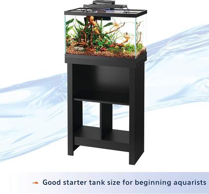 Show full view: Aqueon Standard Glass Rectangle Aquarium, 10-gal slide 6 of 9