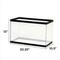 Show in main carousel: Aqueon Standard Glass Rectangle Aquarium, 10-gal slide 2 of 9