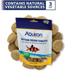 Aqueon Tablets Bottom Feeder Fish Food, 3-oz bag slide 2 of 5