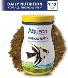 Aqueon Tropical Flakes Freshwater Fish Food, 7.12-oz jar slide 2 of 6