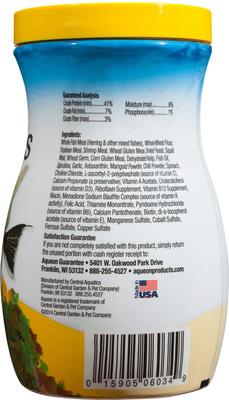 Show full view: Aqueon Tropical Flakes Freshwater Fish Food, 7.12-oz jar slide 3 of 8
