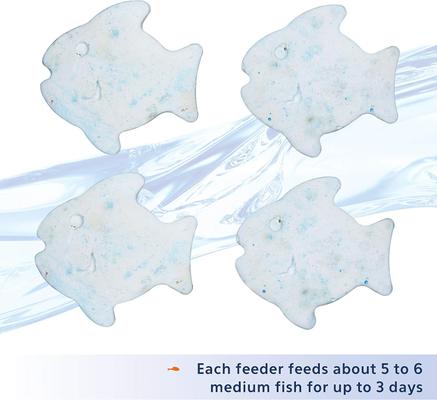 Show full view: Aqueon Tropical Freshwater Fish Food Feeder, 3-day, 4 count slide 6 of 10