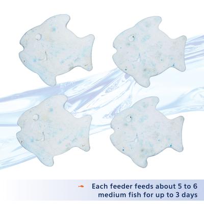 Show full view: Aqueon Tropical Freshwater Fish Food Feeder, 3-day, 4 count slide 3 of 10