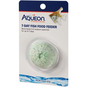 Aqueon Tropical Freshwater Fish Food Feeder, 7-day, 1 count