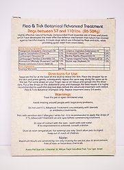 Arava Dead Sea Pet Spa Flea & Tick Spot Treatment for Dogs, 57-110 lbs, 4 Doses slide 2 of 3