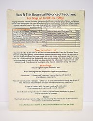 Arava Dead Sea Pet Spa Flea & Tick Spot Treatment for Dogs, up to 20 lbs, 4 Doses slide 2 of 3