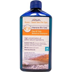 Arava Dead Sea Pet Spa Flea & Ticks Botanical Adult Dog Shampoo, 13.5-fl oz bottle