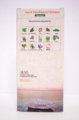 Show full view: Arava Dead Sea Pet Spa Flea & Ticks Botanical Puppy Shampoo, 13.5-fl oz bottle slide 4 of 4