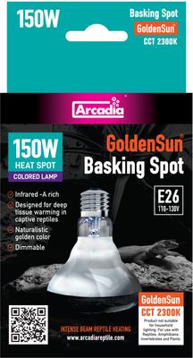 Show full view: Arcadia Reptile GoldenSun Basking Spotlight Heat Lamp, 150-watt slide 2 of 4