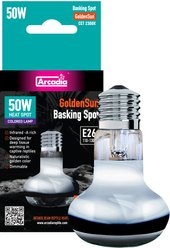 Arcadia Reptile GoldenSun Basking Spotlight Heat Lamp, 50-watt slide 2 of 4