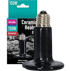 Zoo Med Reptisun LED UVB Combo Terrarium Hood Reptile Light Fixture