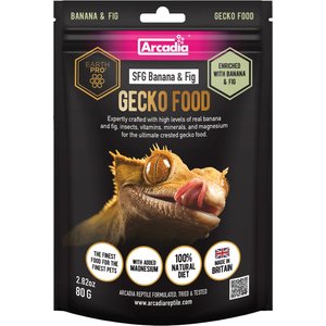 Arcadia Reptile Earth Pro SFG Banana & Fig Gecko Food, 2.82-oz