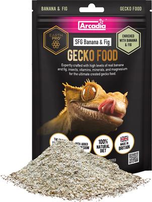 Show full view: Arcadia Reptile Earth Pro SFG Banana & Fig Gecko Food, 2.82-oz slide 2 of 3