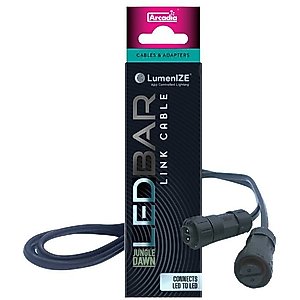 Arcadia Reptile LumenIZE LED to LED Light Fixture Link Cable, 48-in